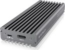 Εξωτερική Θήκη για Σκληρό Δίσκο M.2 RaidSonic Icy Box με σύνδεση USB 3.1 Type-C Γκρι