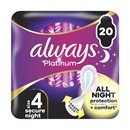 Always Platinum Secure Night (Μέγεθος 4) 20 Σερβιέτες
